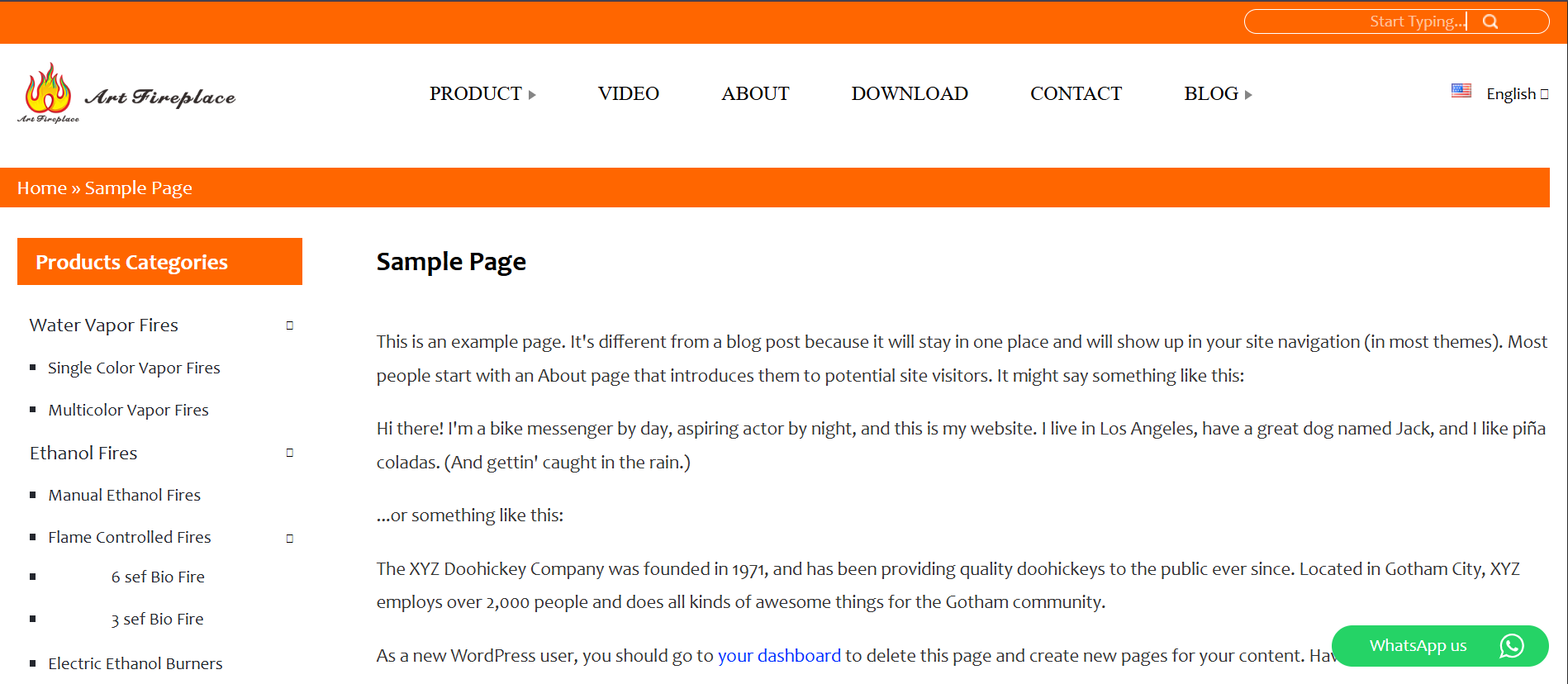 صورة موقع من تطوير Twincs